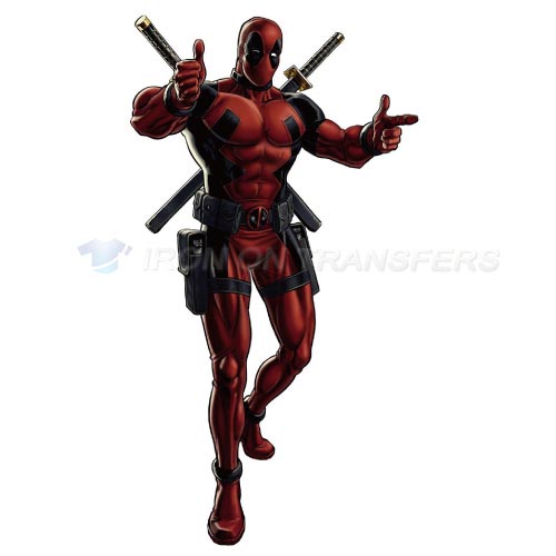 Deadpool Iron-on Stickers (Heat Transfers)NO.391